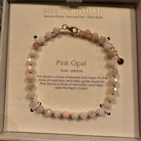 Essential Ritual Pink Opal Bracelet - Picture 2 of 3